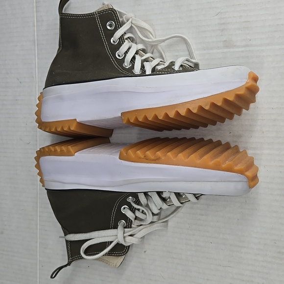 Converse Run Star Hike Hi Canvas Platform High-Top Sneakers 9W 7.5M - Picture 9 of 11